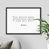 Creëer Uw eigen offerte Poster