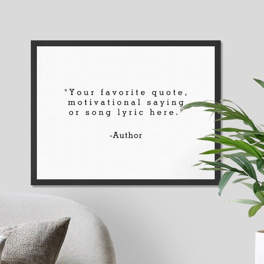 Creëer Uw eigen offerte Poster