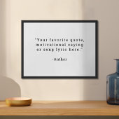 Creëer Uw eigen offerte Poster