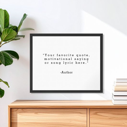 Creëer Uw eigen offerte Poster