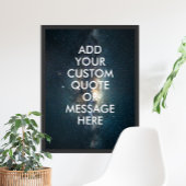 Creëer uw eigen offerte poster