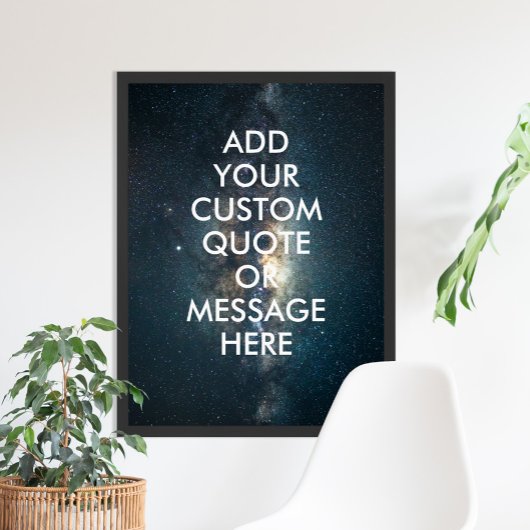 Creëer uw eigen offerte poster