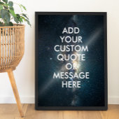 Creëer uw eigen offerte poster