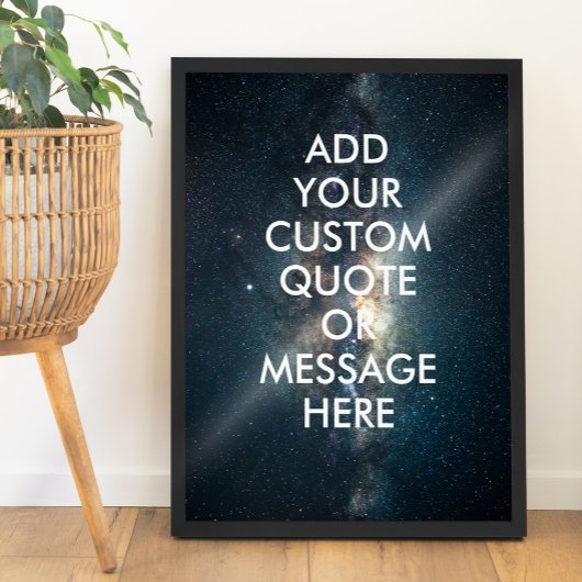 Creëer uw eigen offerte poster