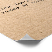 Creëer Uw eigen offerte Poster (Hoek)