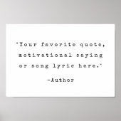 Creëer Uw eigen offerte Poster (Voorkant)