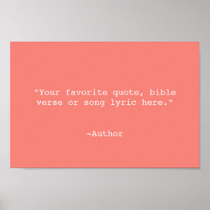 Creëer Uw eigen offerte Poster