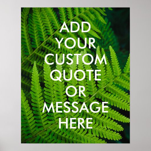 Creëer Uw eigen offerte Poster (Voorkant)