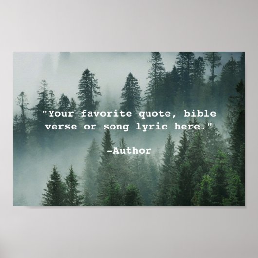 Creëer Uw eigen offerte Poster (Voorkant)