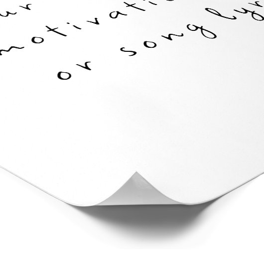 Creëer Uw eigen offerte Poster (Hoek)