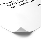 Creëer Uw eigen offerte Poster (Hoek)