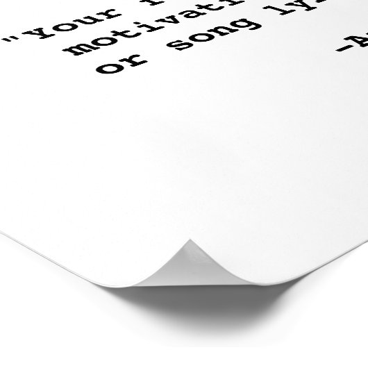 Creëer Uw eigen offerte Poster (Hoek)