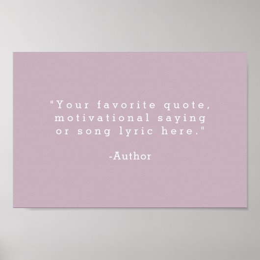 Creëer Uw eigen offerte Poster (Voorkant)