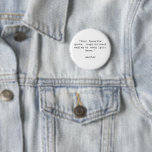 Creëer Uw eigen offerte Ronde Button 5,7 Cm<br><div class="desc">Creëer: uw eigen knop voor aangepaste prijsopgave. Beschikt over minimalistische typemachinetypografie.</div>