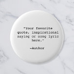 Creëer Uw eigen offerte Ronde Button 5,7 Cm<br><div class="desc">Creëer: uw eigen knop voor aangepaste prijsopgave. Beschikt over minimalistische typemachinetypografie.</div>