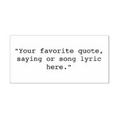 Creëer Uw eigen offerte Rubberstempel (Afrduk)