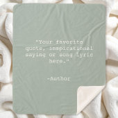 Creëer Uw eigen offerte Sherpa Deken