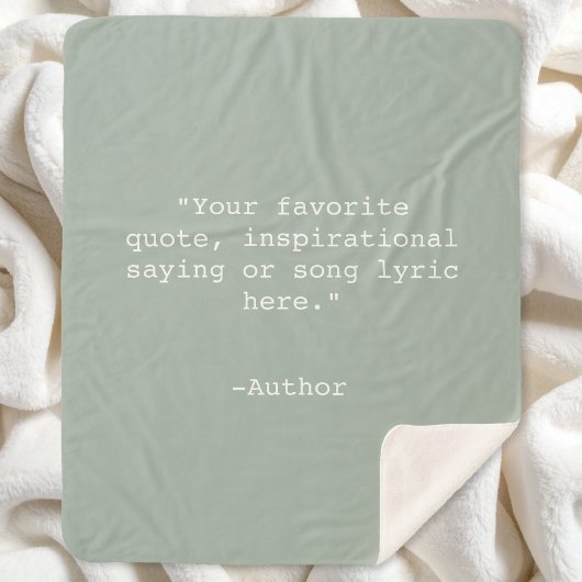 Creëer Uw eigen offerte Sherpa Deken