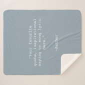 Creëer Uw eigen offerte Sherpa Deken (Voorkant (horizontaal))