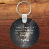 Creëer Uw eigen offerte Sleutelhanger (Voorkant)