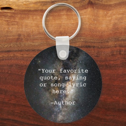 Creëer Uw eigen offerte Sleutelhanger (Voorkant)