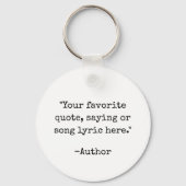 Creëer Uw eigen offerte Sleutelhanger (Voorkant)