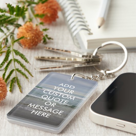 Creëer Uw eigen offerte Sleutelhanger (Voorkant Rechts)