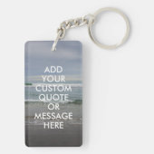 Creëer Uw eigen offerte Sleutelhanger (achterkant)