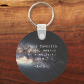 Creëer Uw eigen offerte Sleutelhanger (Voorkant)