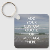 Creëer Uw eigen offerte Sleutelhanger (Voorkant)