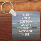 Creëer Uw eigen offerte Sleutelhanger (Voorkant)