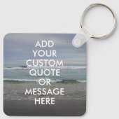 Creëer Uw eigen offerte Sleutelhanger (Achterkant)