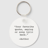 Creëer Uw eigen offerte Sleutelhanger (Voorkant)