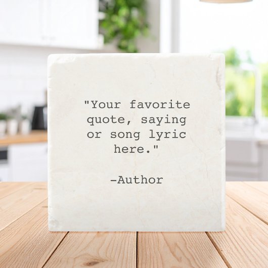 Creëer Uw eigen offerte Stenen Onderzetter