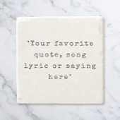 Creëer Uw eigen offerte Stenen Onderzetter