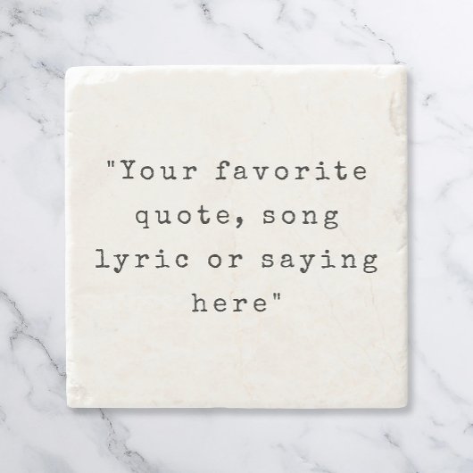 Creëer Uw eigen offerte Stenen Onderzetter