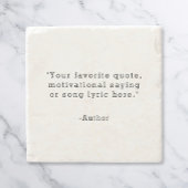 Creëer Uw eigen offerte Stenen Onderzetter