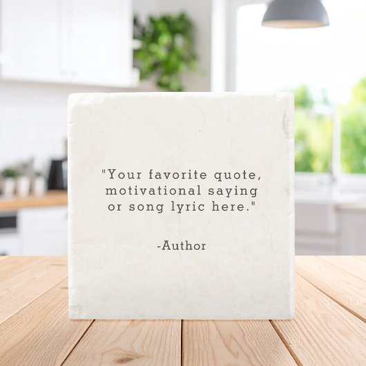 Creëer Uw eigen offerte Stenen Onderzetter