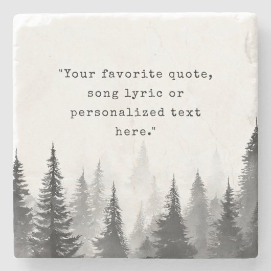 Creëer Uw eigen offerte Stenen Onderzetter (Voorkant)