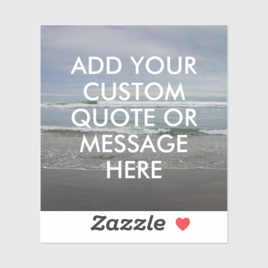 Creëer Uw eigen offerte Sticker (Vel)