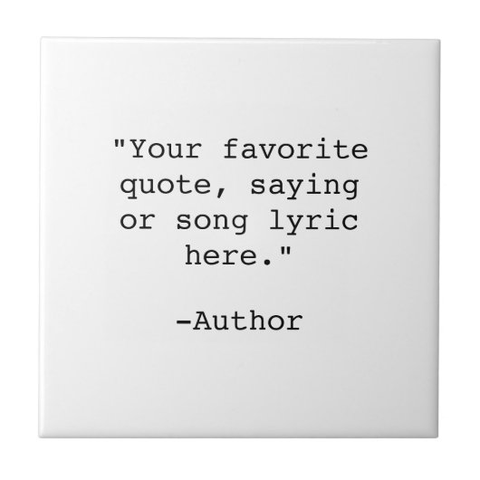 Creëer Uw eigen offerte Tegeltje (Voorkant)