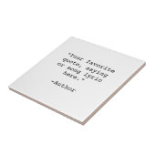 Creëer Uw eigen offerte Tegeltje (Zijkant)