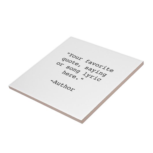 Creëer Uw eigen offerte Tegeltje (Zijkant)