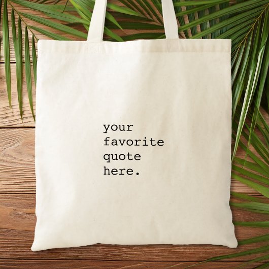 Creëer Uw eigen offerte Tote Bag