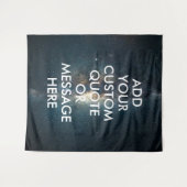 Creëer Uw eigen offerte Wandkleed (Voorkant (horizontaal))