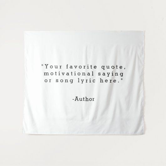 Creëer Uw eigen offerte Wandkleed (Voorkant (horizontaal))