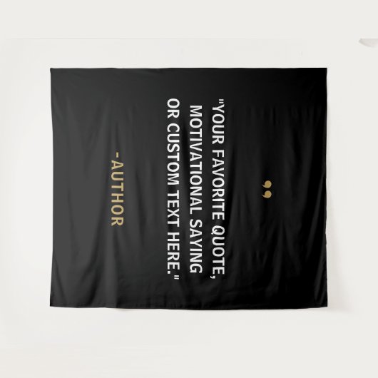 Creëer Uw eigen offerte Wandkleed (Voorkant (horizontaal))