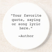 Creëer Uw eigen offerte Zandsteen Onderzetter (Voorkant)