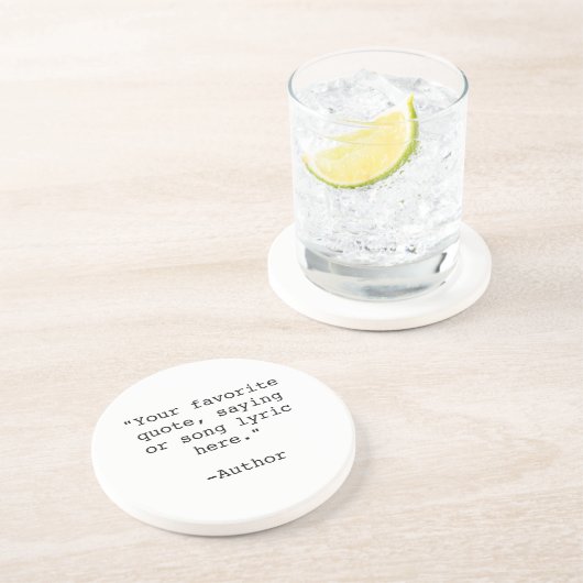 Creëer Uw eigen offerte Zandsteen Onderzetter (Zijkant)