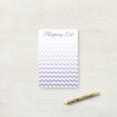 Creëer Uw eigen ombre chevron patroon Post-it® Notes (Op bureau)